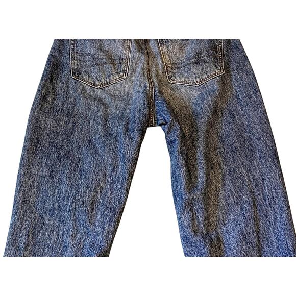 American Eagle Jeans Women Size 4R 30x27 Relaxed Mom Jeans Distressed Med Wash - Picture 8 of 11